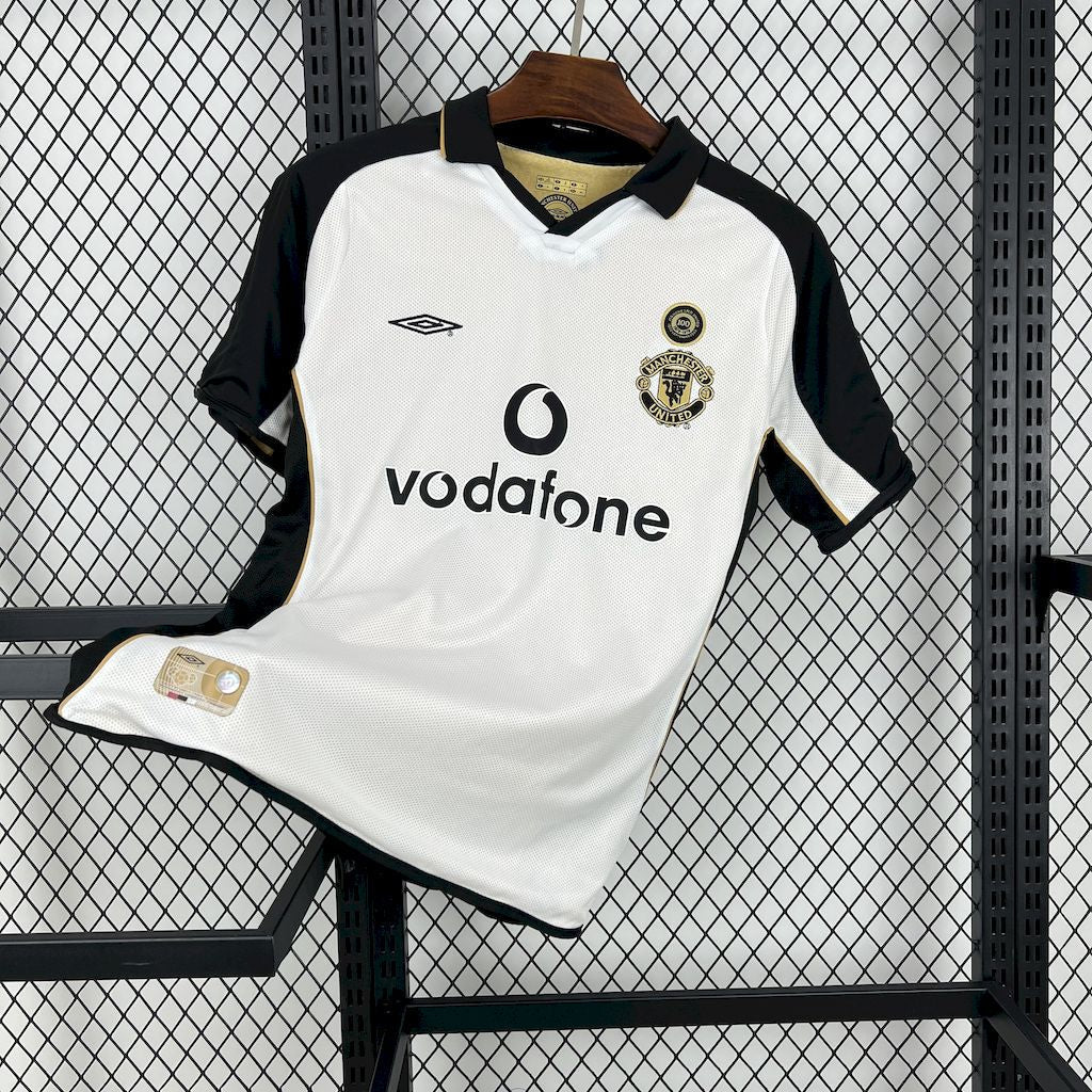 Jersey do Manchester United Retrô 2001/02 Centenary Reversible