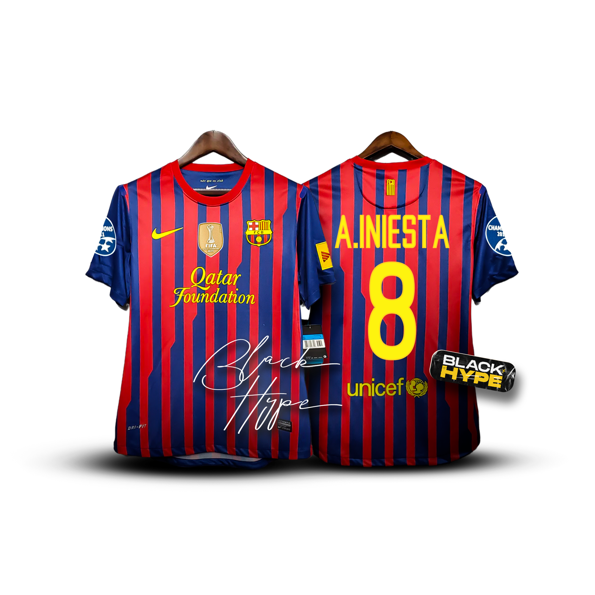 Jersey Iniesta Barcelona 11-12 Legend