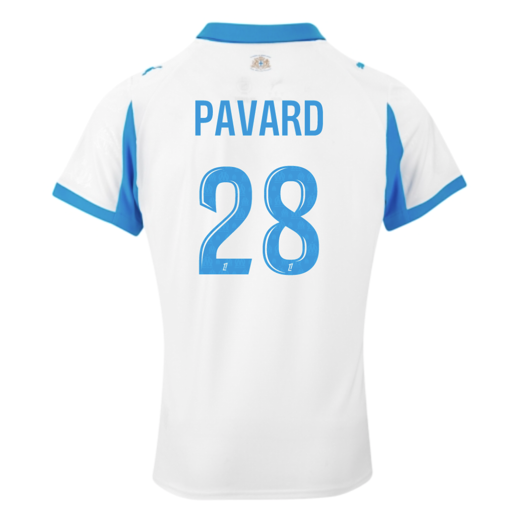Jersey Marseille 25/26 Home #28 Pavard