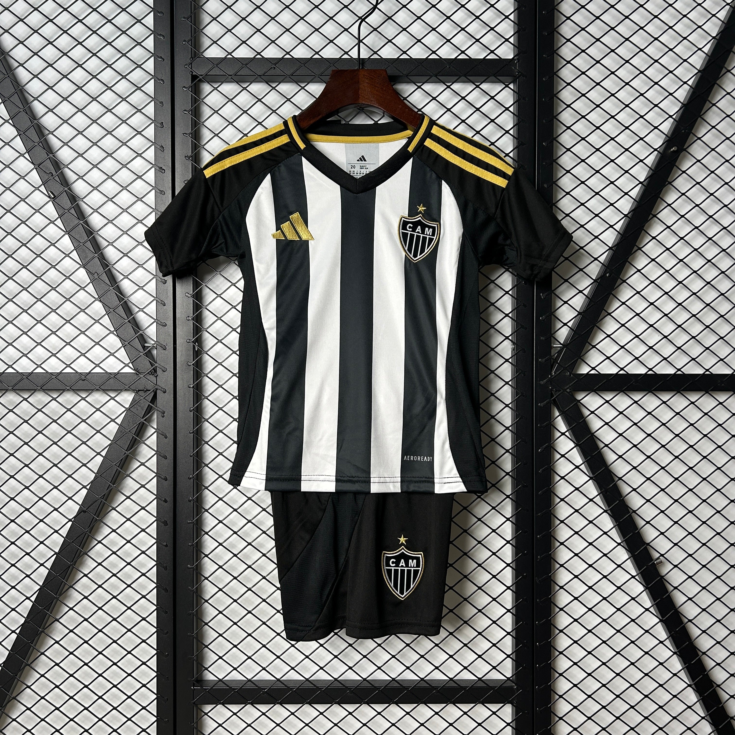 Kids Atlético Mineiro I 25/26 - Preto e Branco