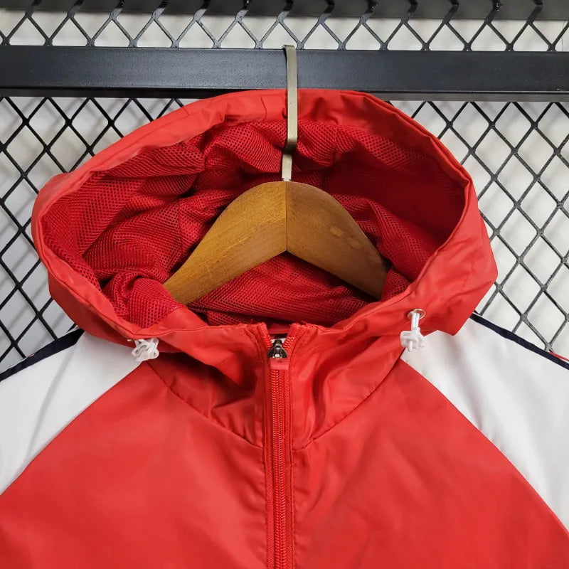 Windbreaker Bayern de Munique 24/25 - Branco e Vermelho