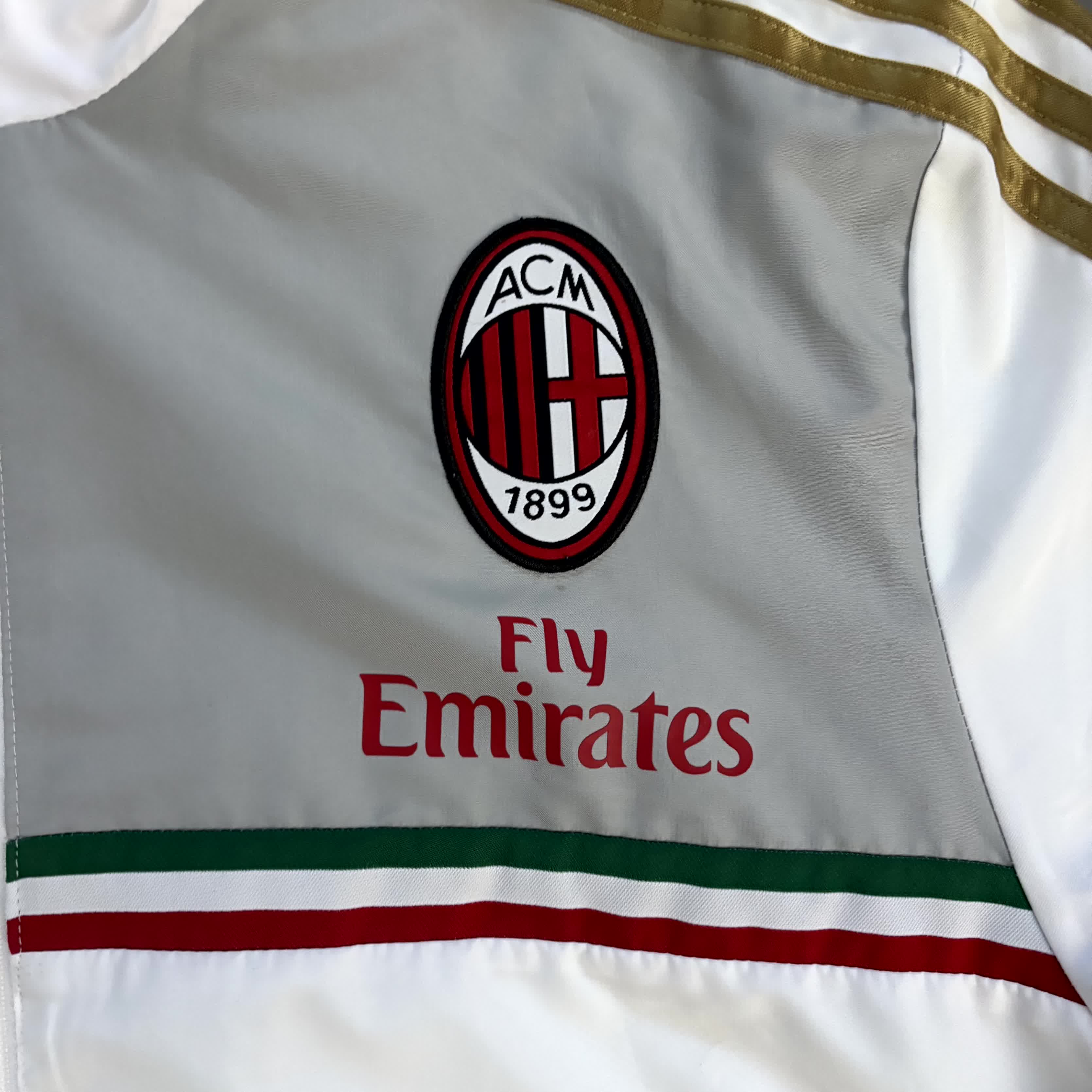 Adidas x AC Mailand Vintage-Jacke 