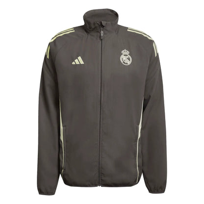 Real Madrid Trainingsjacke 25/26 Dunkeloliv 