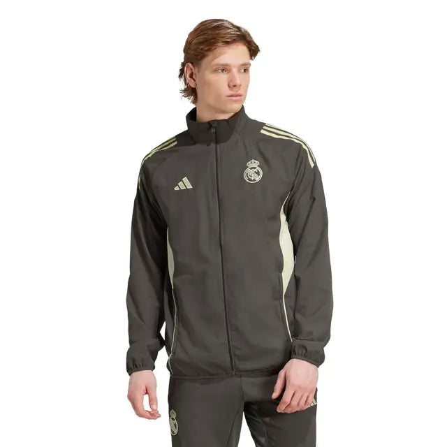 Real Madrid Trainingsjacke 25/26 Dunkeloliv 