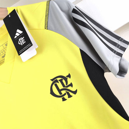 Jersey 24∕25 Flamengo Treino Feminino - Amarelo