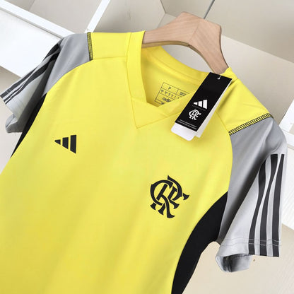 Jersey 24∕25 Flamengo Treino Feminino - Amarelo