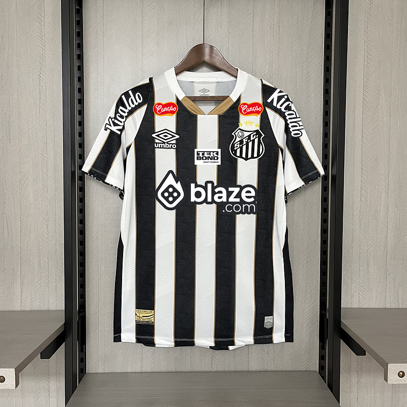 Jersey 24∕25 Santos away all sponsors