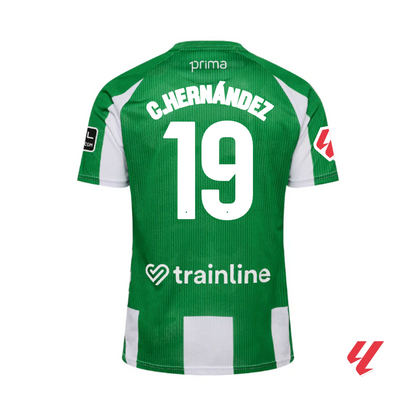 Jersey Betis 25/26 Home #19 C.HERNÁNDEZ