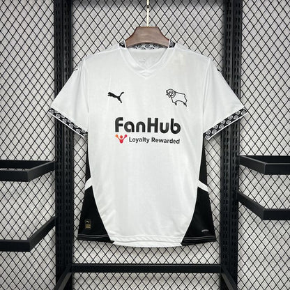 Jersey do Derby County Fc l 24/25 Branco