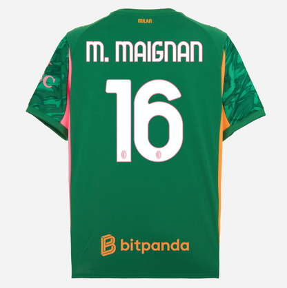 Jersey Milan 25/26 Goalkeeper #16 M. MAIGNAN