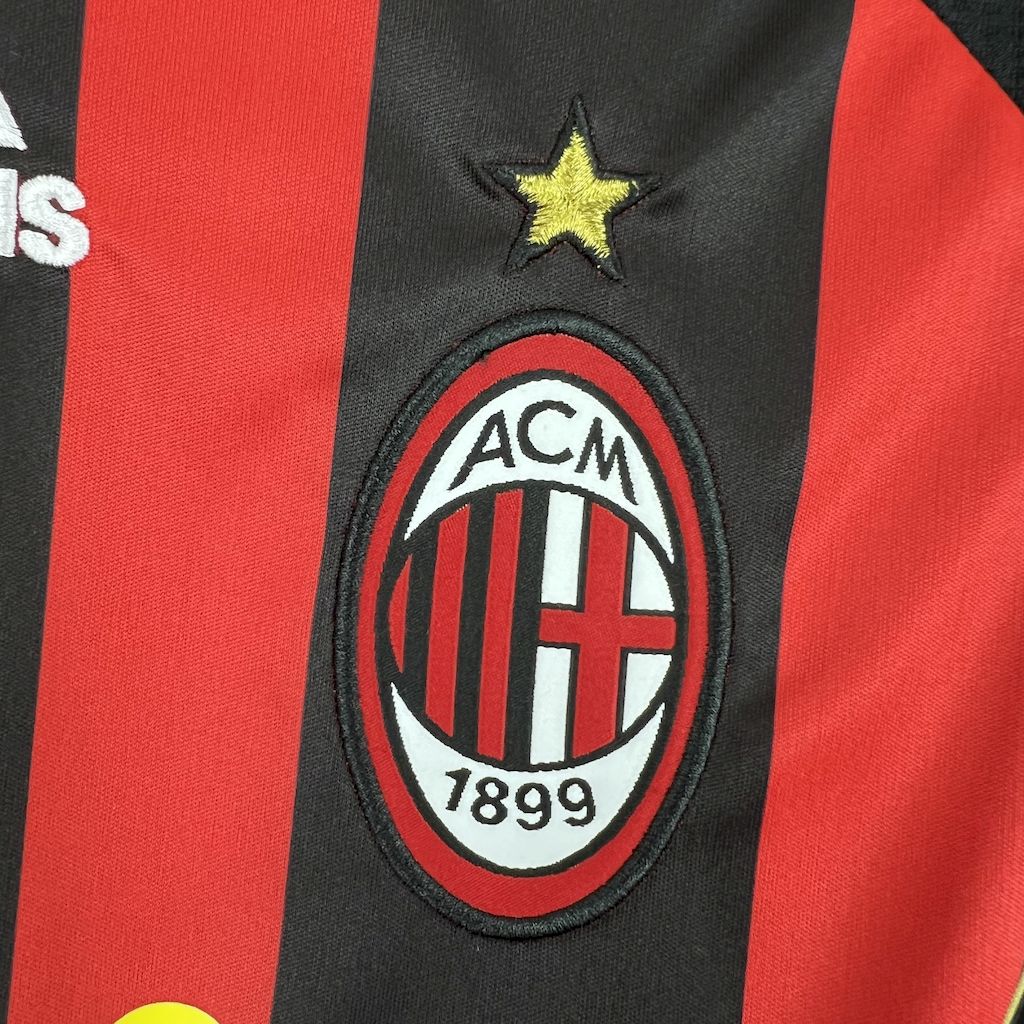 Jersey Milan Manga Longa l Retro 2006/07