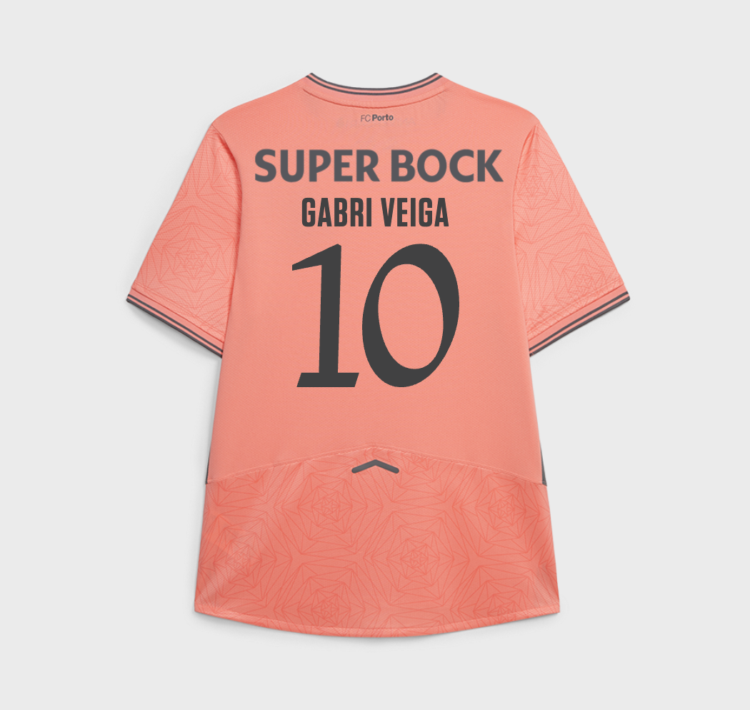 Jersey Porto 25/26 Away #10 GABRI VEIGA