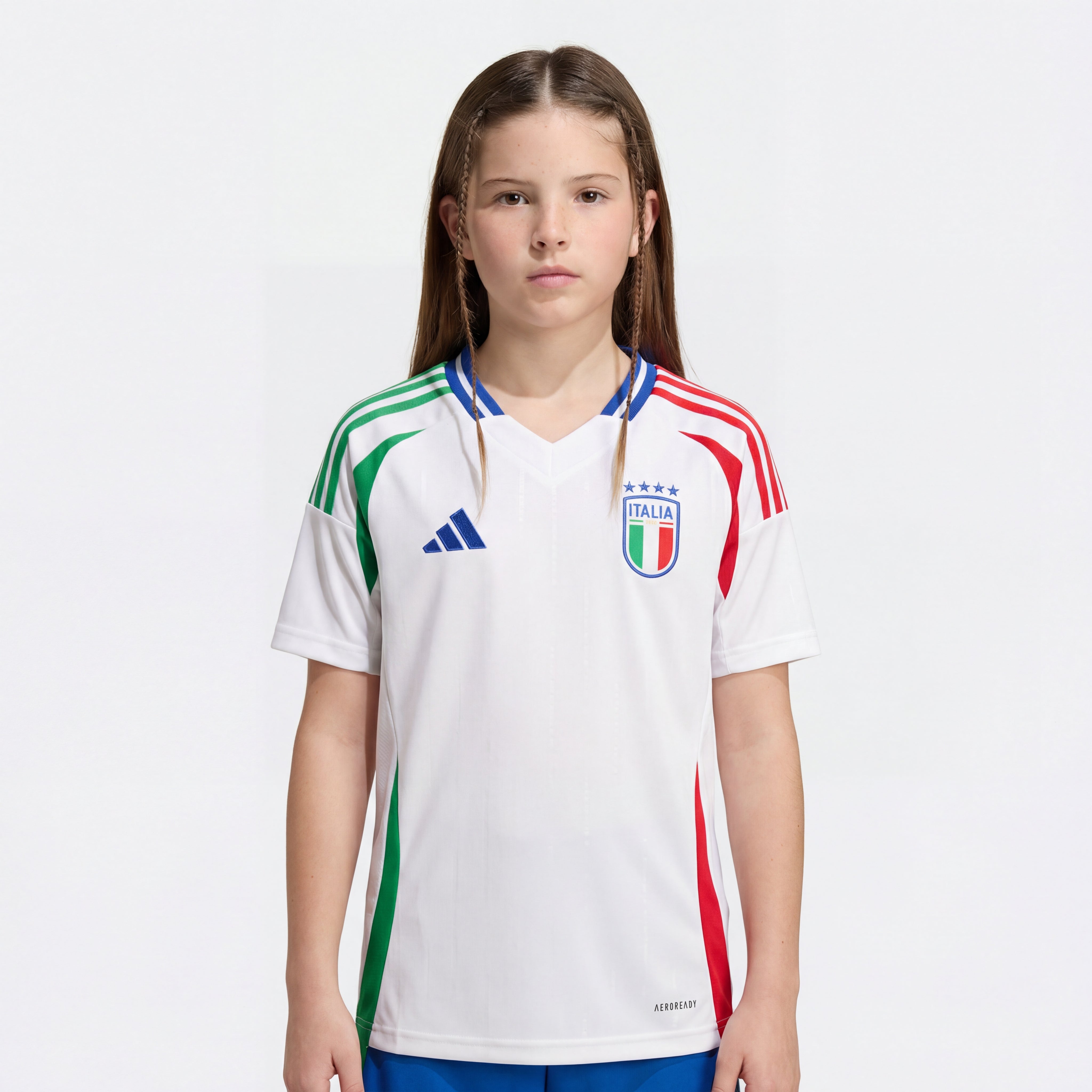Kids Italy 24/25 Adidas - White