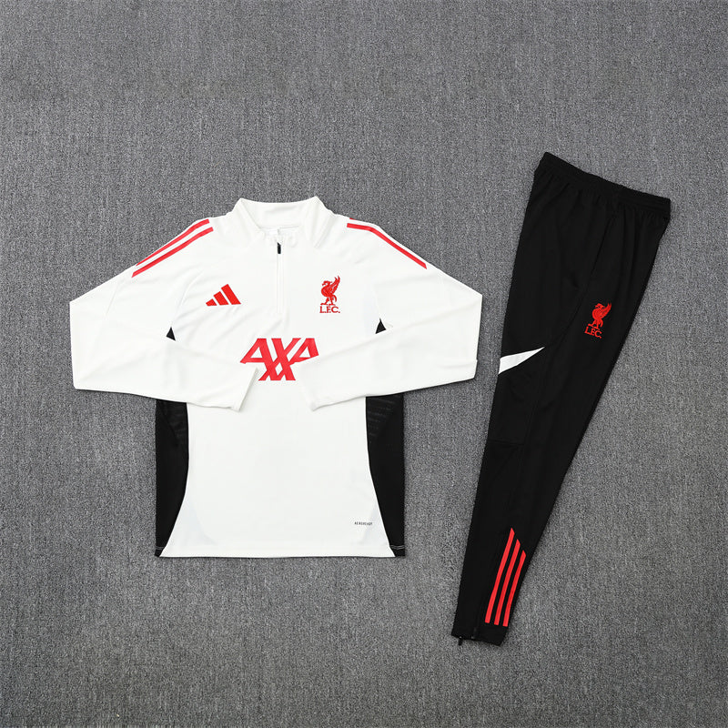 Training Suit Liverpool 25/26 White - Winter