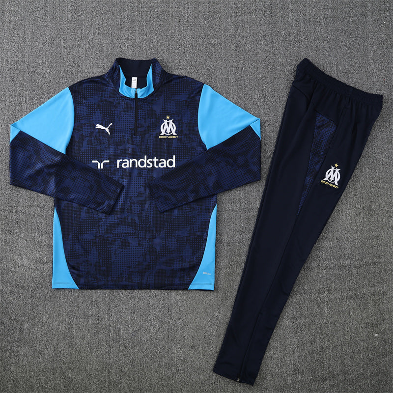 Training Suit Marseille 25/26 Blue - Winter
