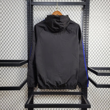 Windbreaker Adidas 24/25 - Preto e Vermelho