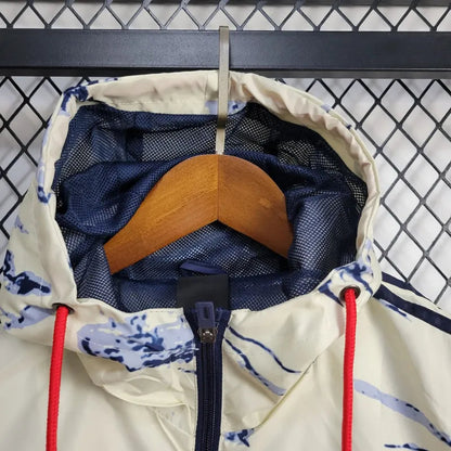 Windbreaker Italy 24/25 - Blue & White
