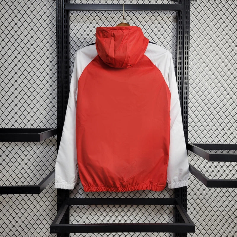 Windbreaker México 24/25 - Branco e Vermelho