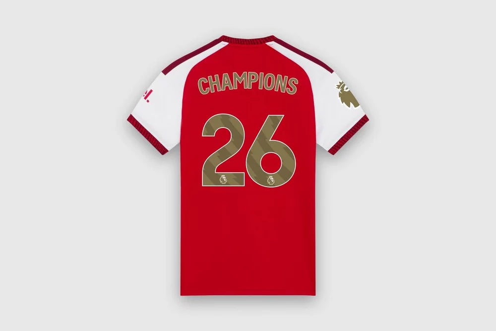 Jersey Arsenal Home Womens Player 26/27 Premier League Champions